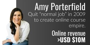 amy porterfield solopreneur side business